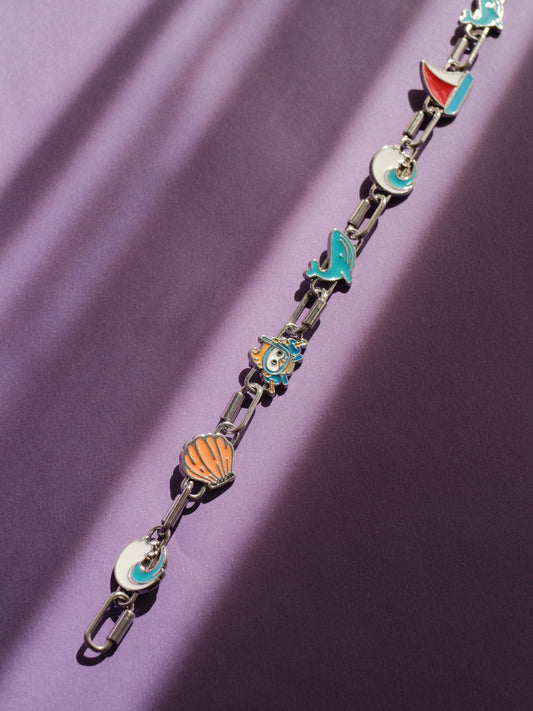Seafoam Charm Set